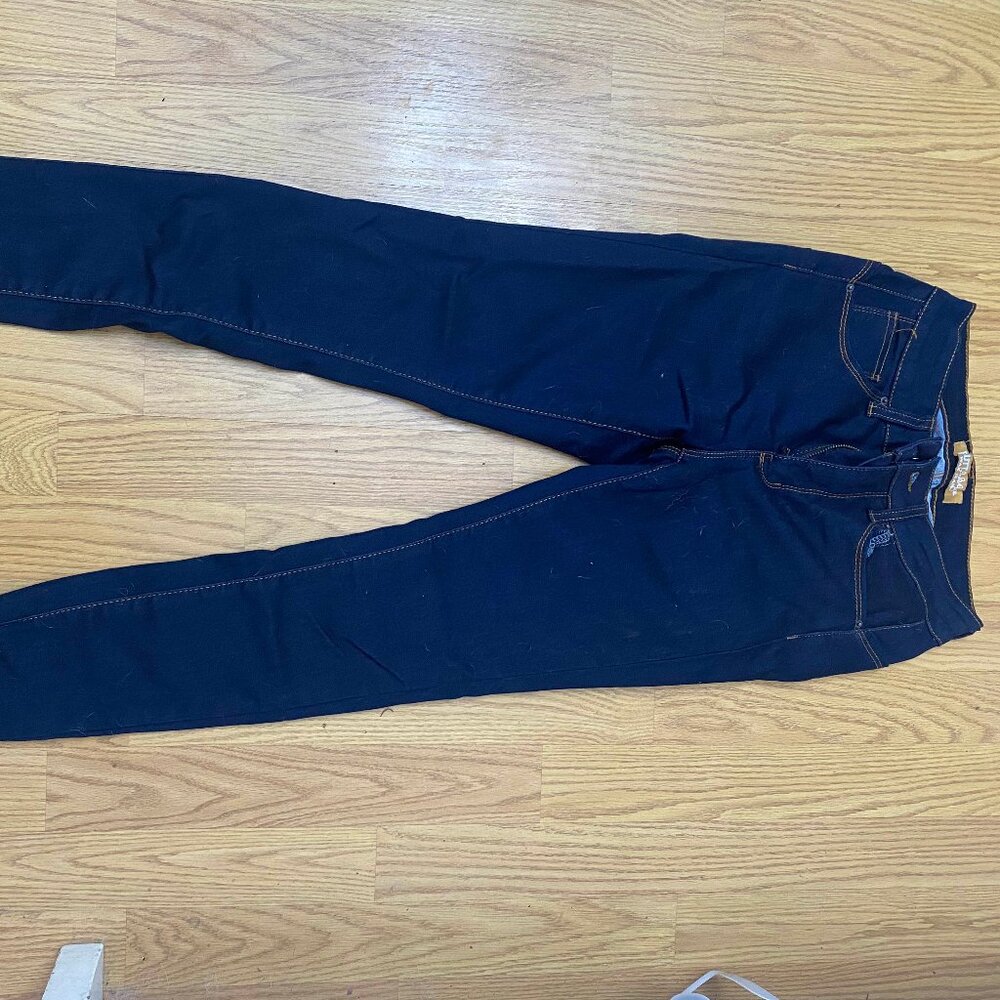 Butt I love you Wax Jeans Navy blue Skinny leg